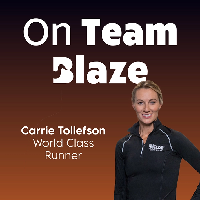 On Team Blaze: Carrie Tollefson, World Class Runner On Team Blaze: Carrie Tollefson, World Class Runner